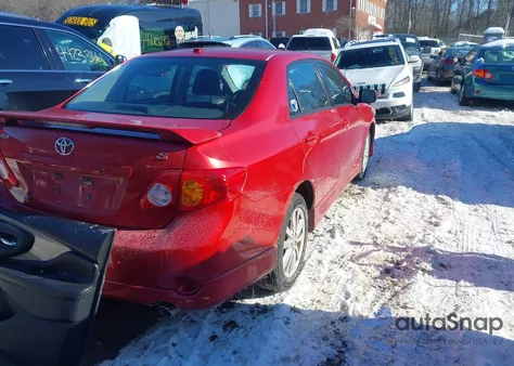 2010 Toyota Corolla S из США, поврежденный, VIN 1NXBU4EE7AZ370909